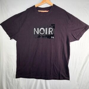 Strivers Row Mens Noir SR Graphic T-Shirt Black Tiger Logo 2XL Streetwear